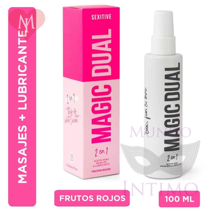  Aceite Aroma - Frutos rojos para masajes y lubricante 130 ml 